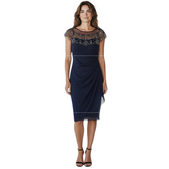 sachin and babi light blue dress Shop Xscape Dresses main image 0